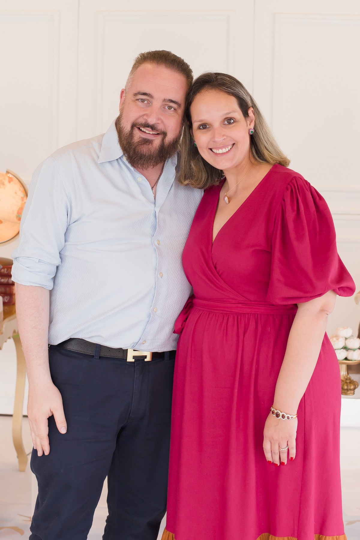 Chá de bebe do Demetrios - Mamãe Lilian e papai Demetrios. Fotógrafa de Eventos em São Paulo e Sorocaba Kika Damasceno