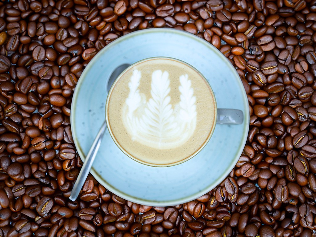 Cafe. Photographer in Munich