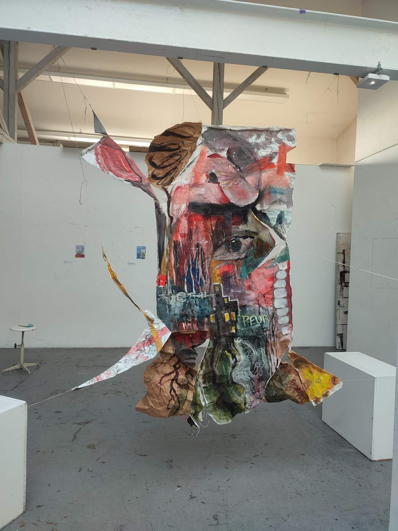 Abstraction. Angelina Sorokopud. Artist in Strasbourg