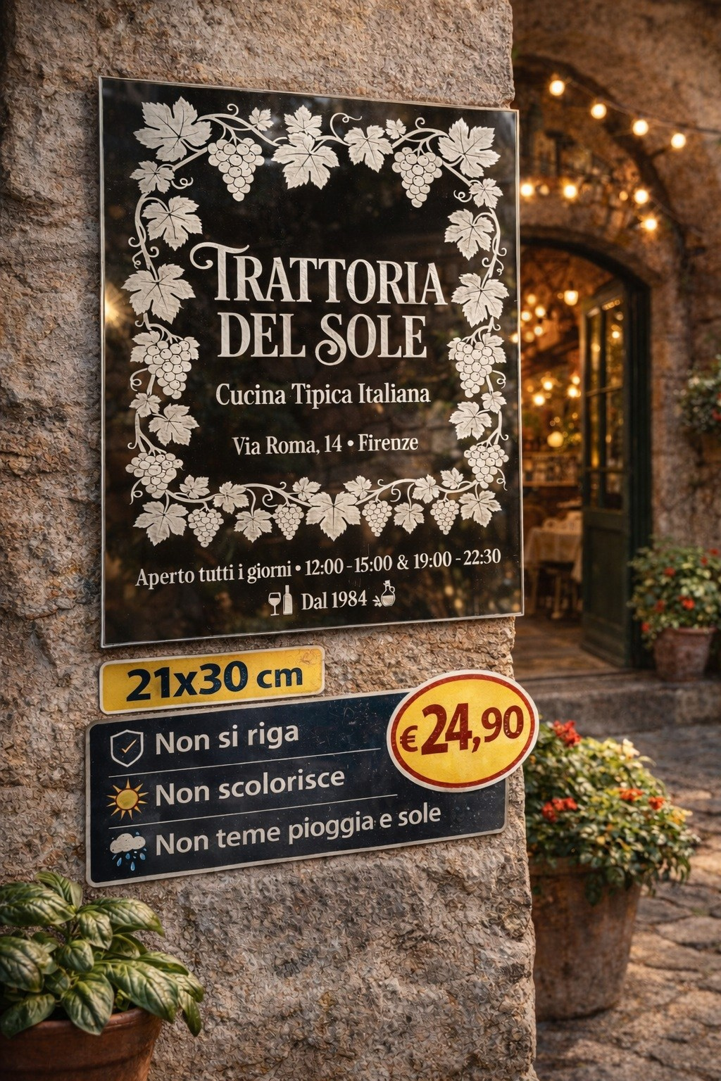 Incisione laser personalizzata per eventi e aziende in Abruzzo. Fotografo eventi e aziendale in Abruzzo — Valerio S. | VSFoto Pescara, Teramo, L’Aquila