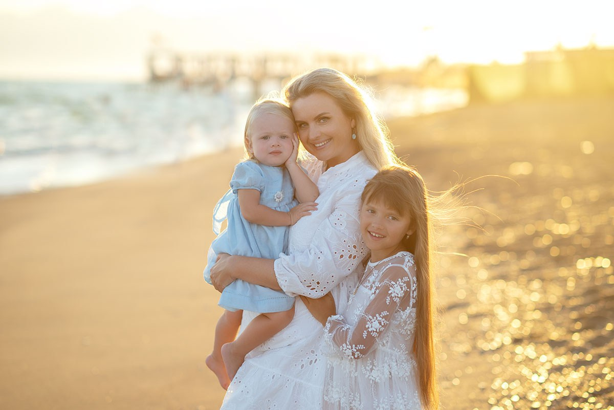 Семейная фотосессия на море. Фотограф Анталия, Кемер, Белек, Сиде Дарья Кая