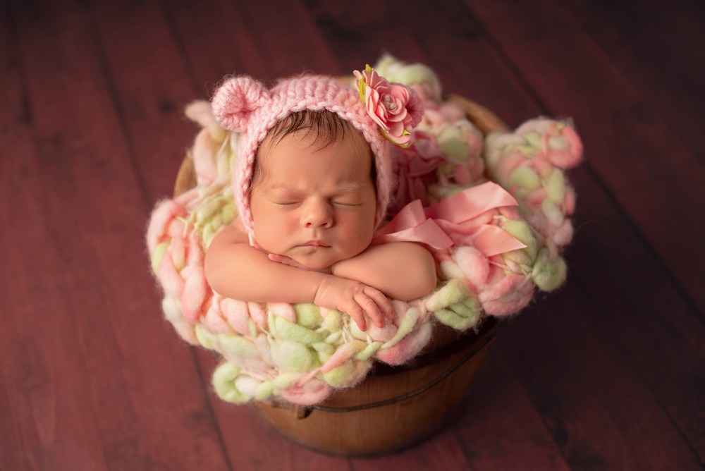 Sesja noworodkowa dla dziewczynki w Trójmieście - Natalia Lucko