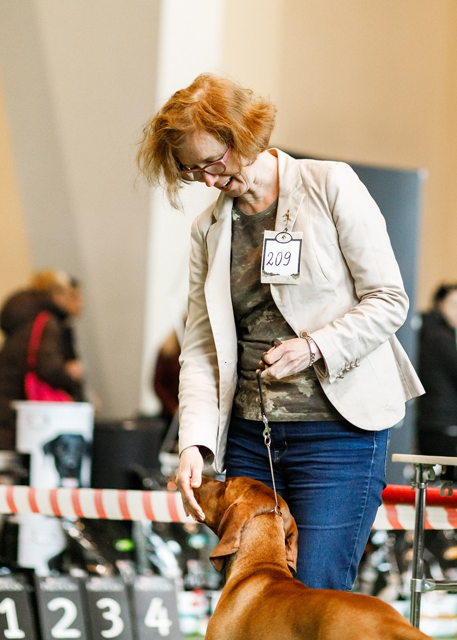 Grodno dog show. Kaja | fotograf we Wrocławiu | ludzie i psy
