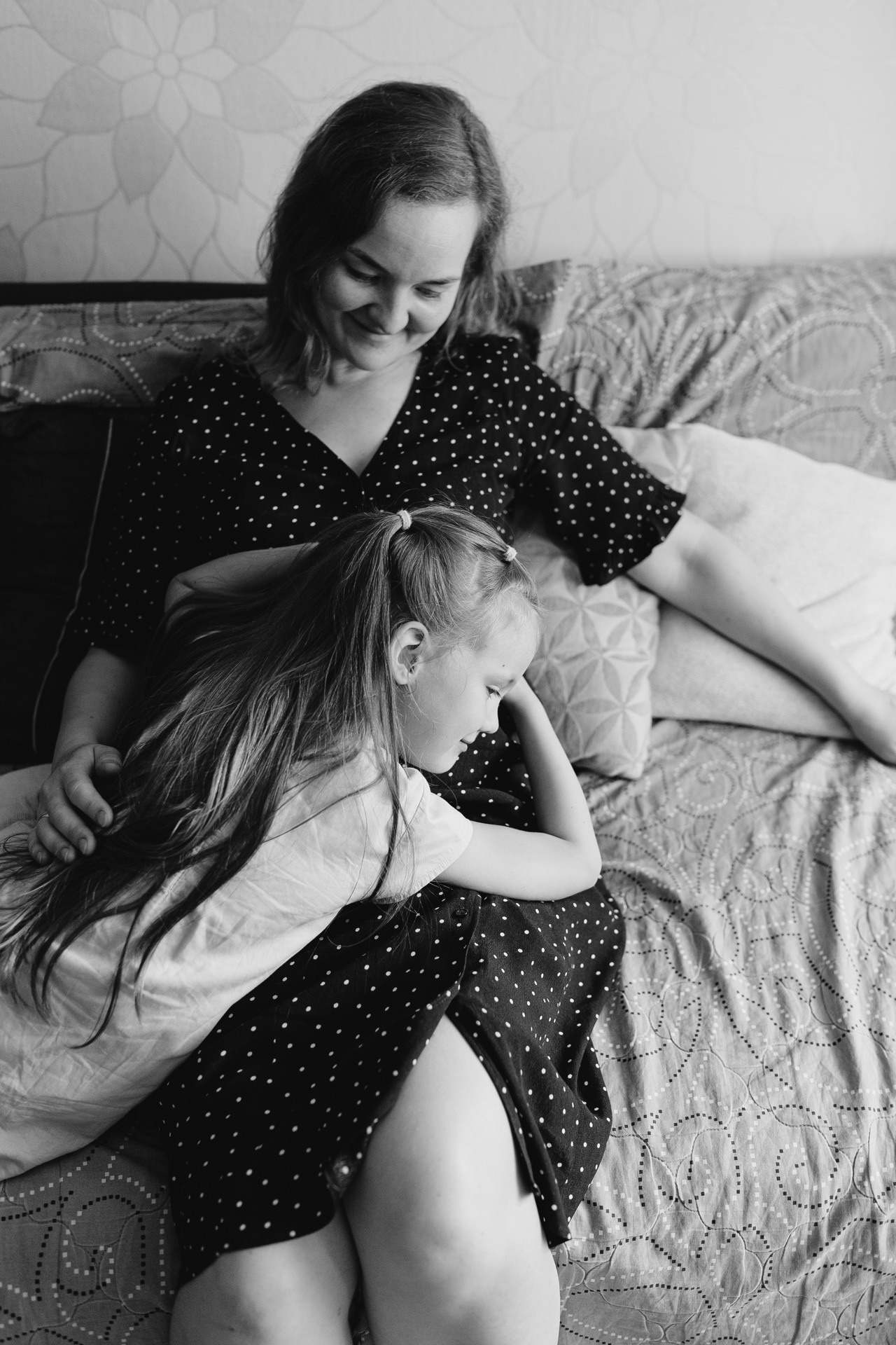 Fotosesija mamma ar bērnu