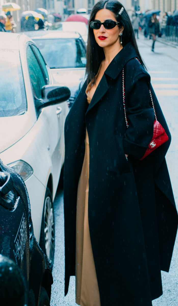 Street style in Milan. Milano Fashion Week