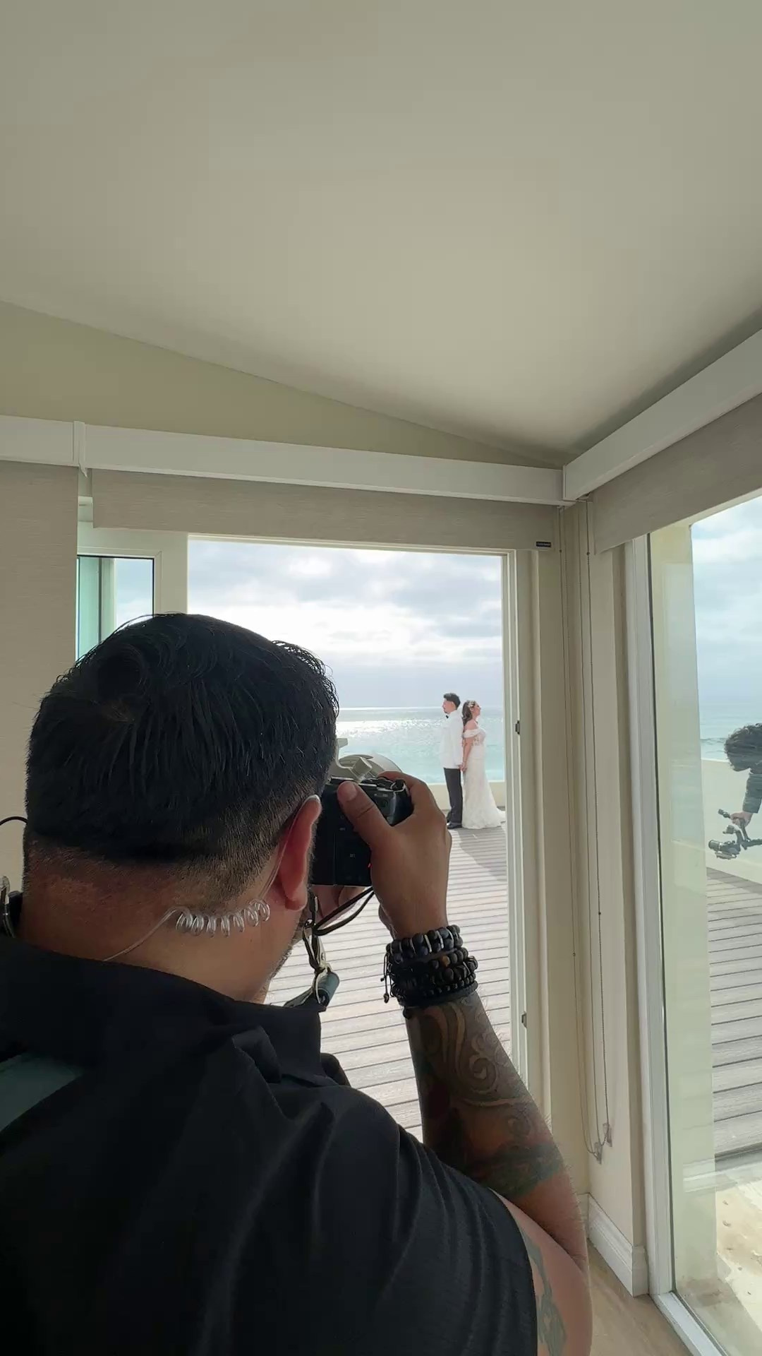 Ventana al mar Rosarito Boda Kevin y Andrea. Estudio de fotografia en Tijuana