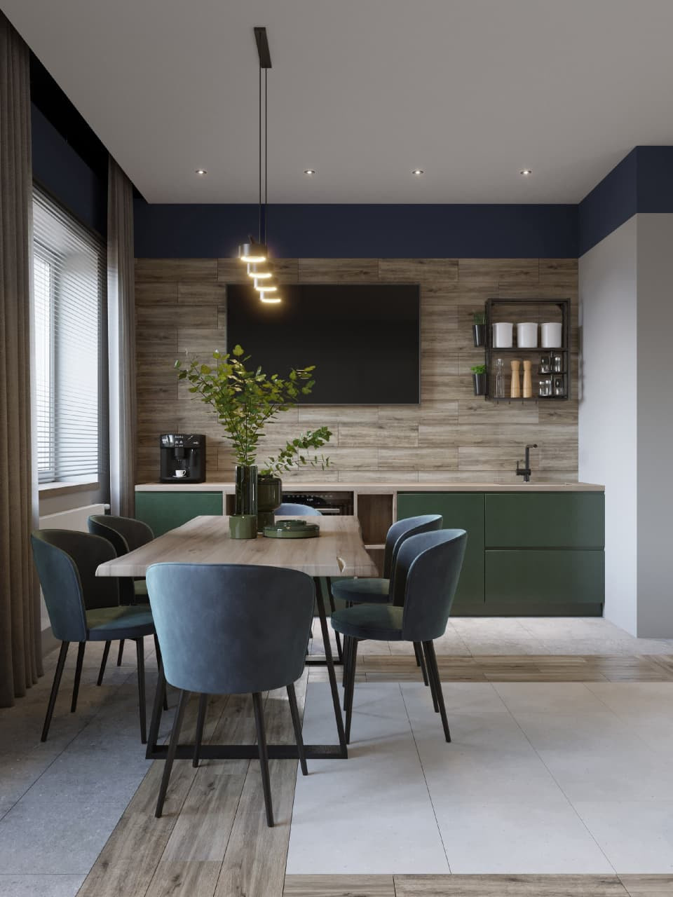 Biroja telpas Rēzeknē. Interjera dizaina studija 4 Stūri