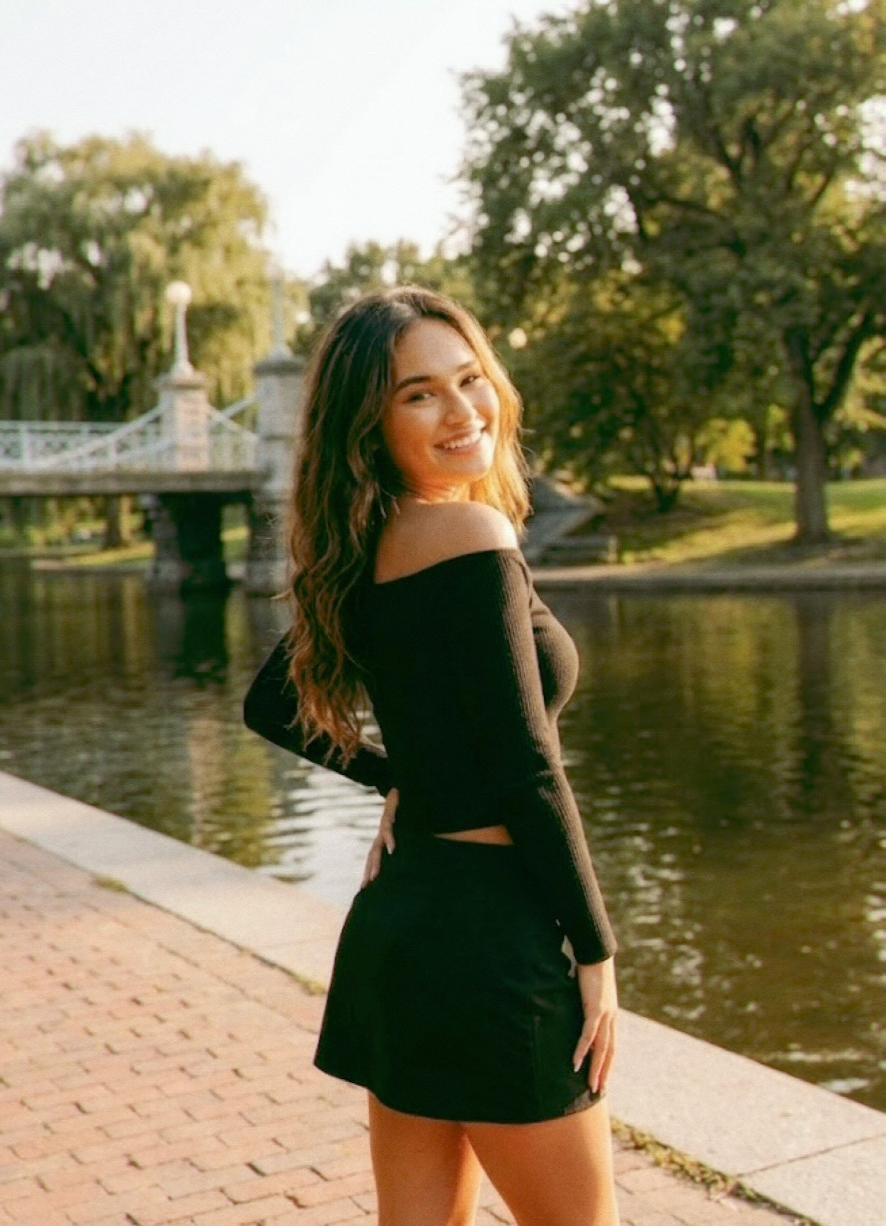 Afternoon in the park with Sofia. Kelly Sang, graduation and portrait photographer in Boston