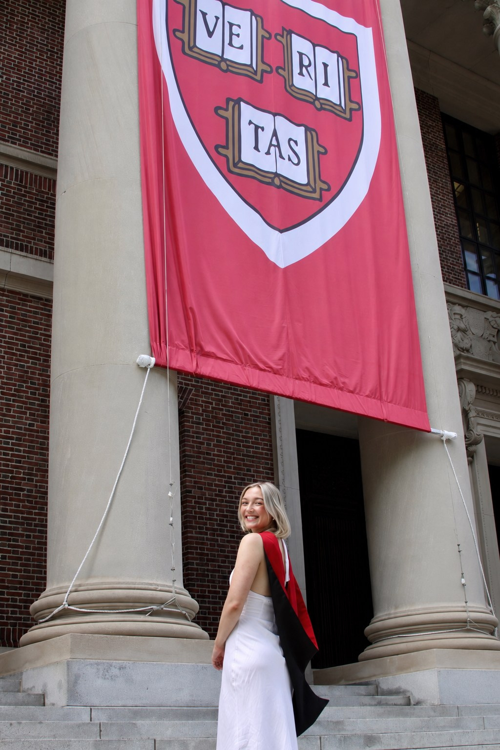 Masters graduation with Talia (group shoot). Kelly Sang, graduation and portrait photographer in Boston