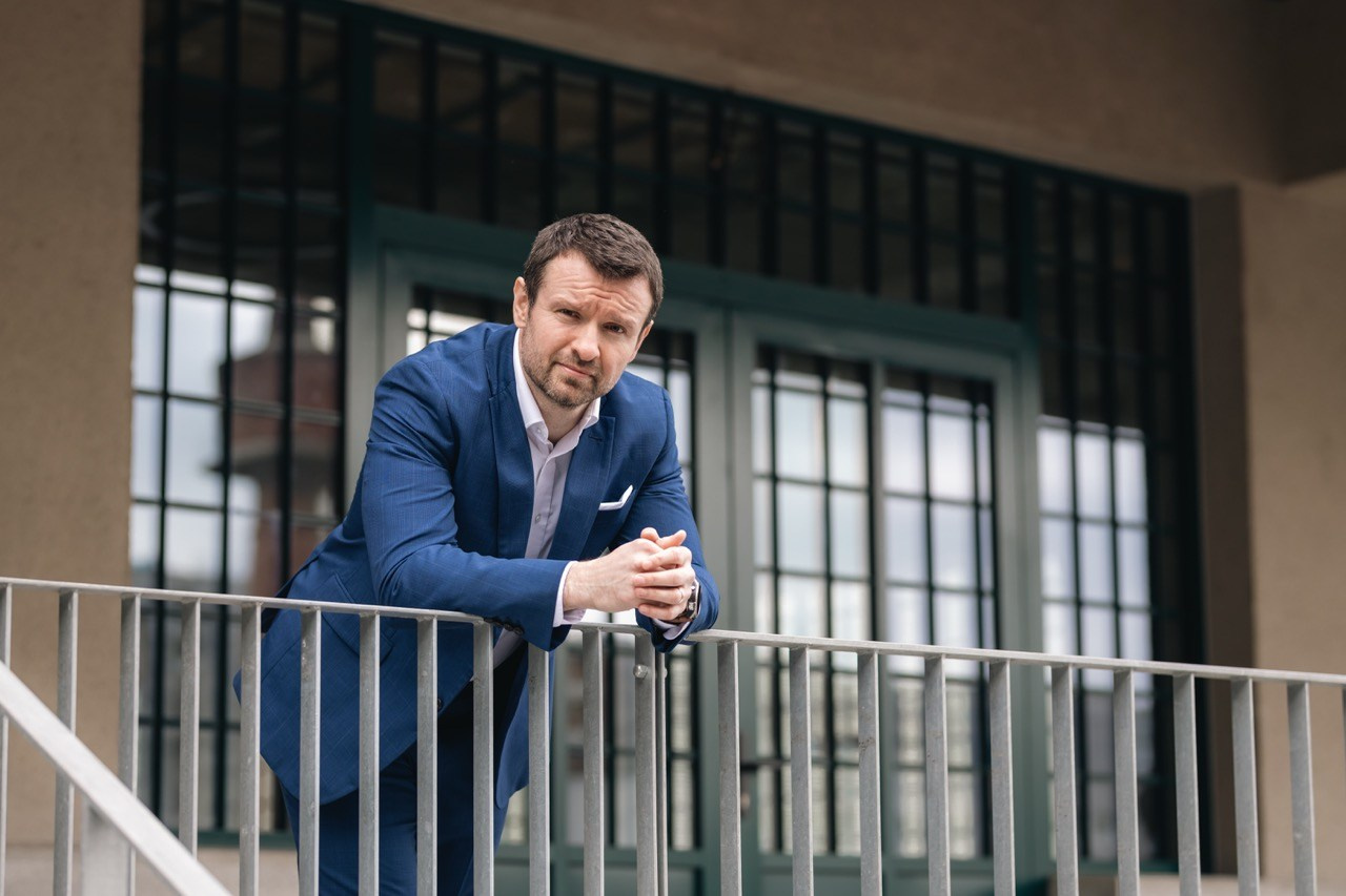 Profesionální portrét muže – fotografka Praha