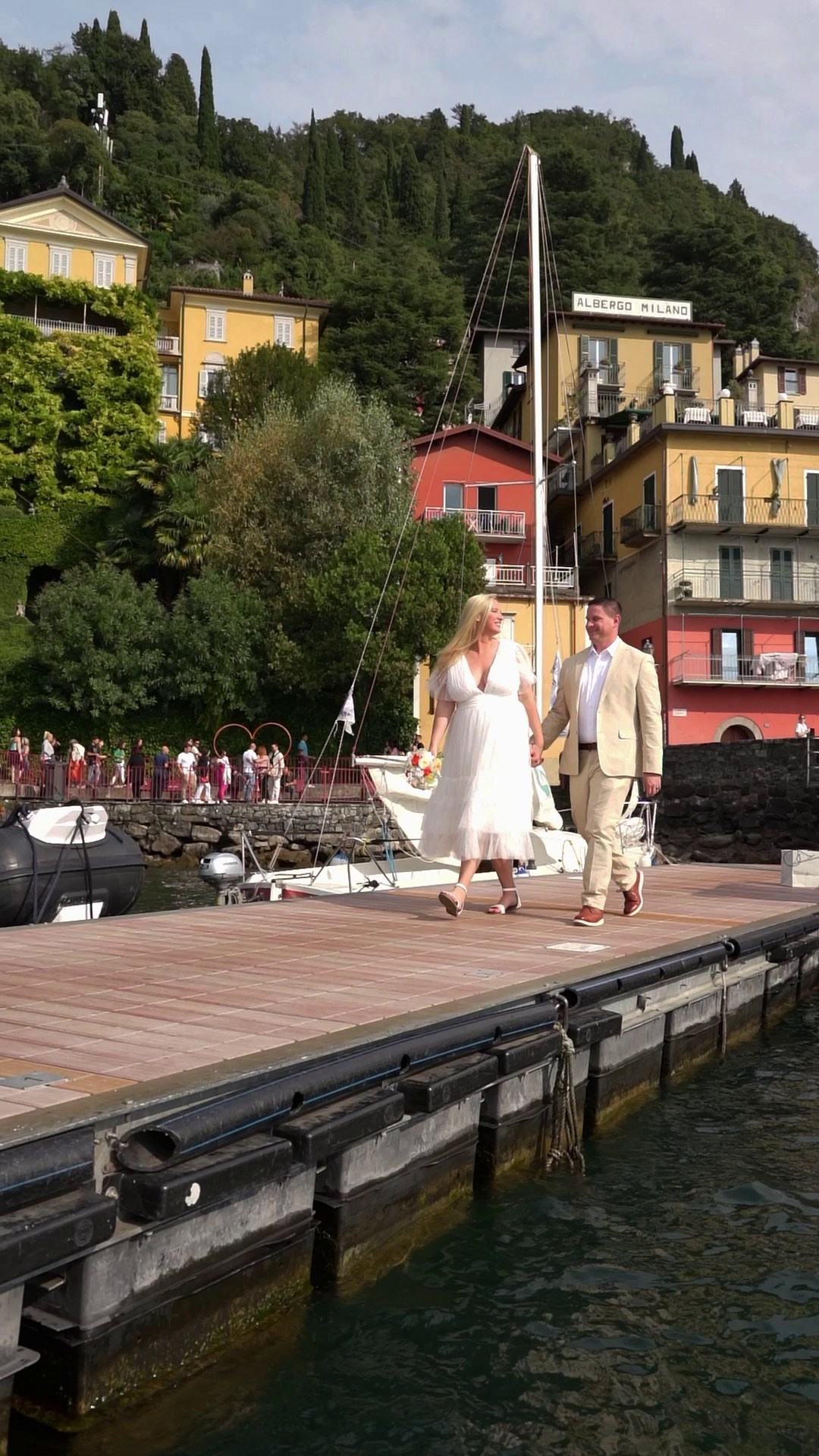 Maria videographer. Wedding and elopement photographer Italy Tuscany Como Milan Pavia Marija Galaka