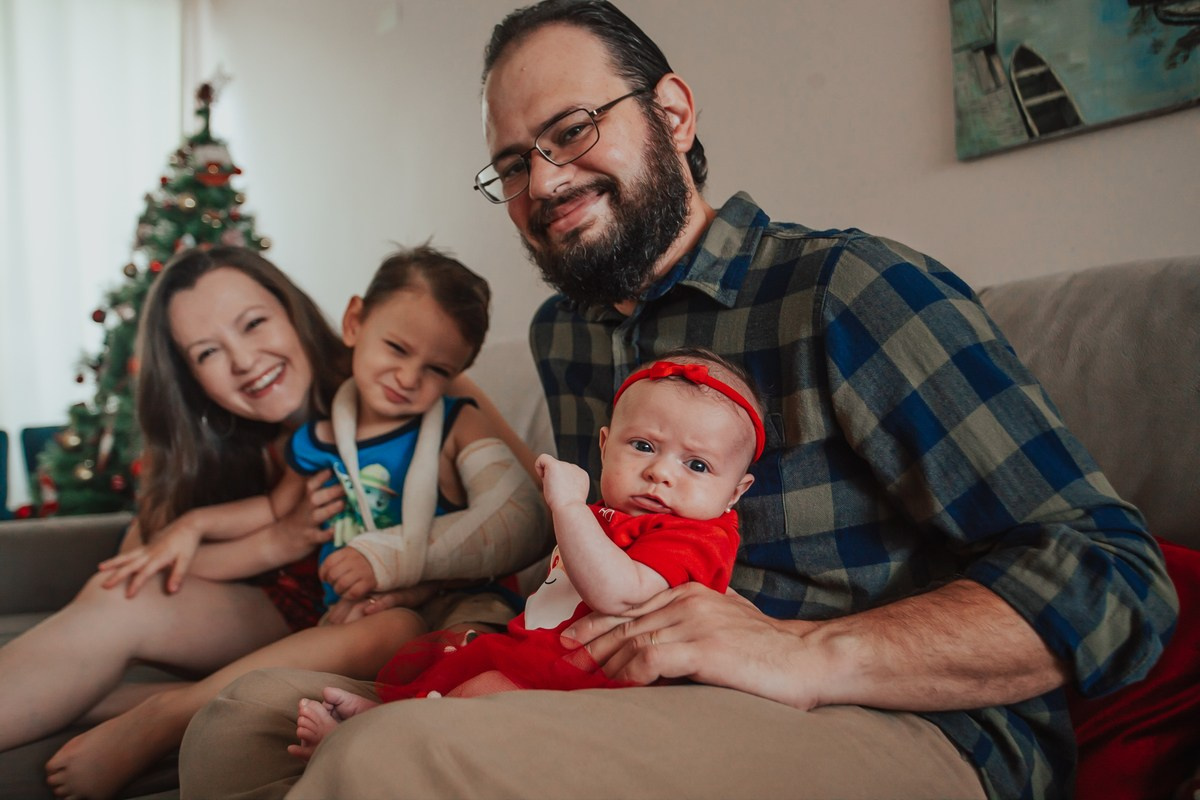 Ensaio de Natal - Família Silva Marcuz. Fotógrafa de Eventos em São Paulo e Sorocaba Kika Damasceno