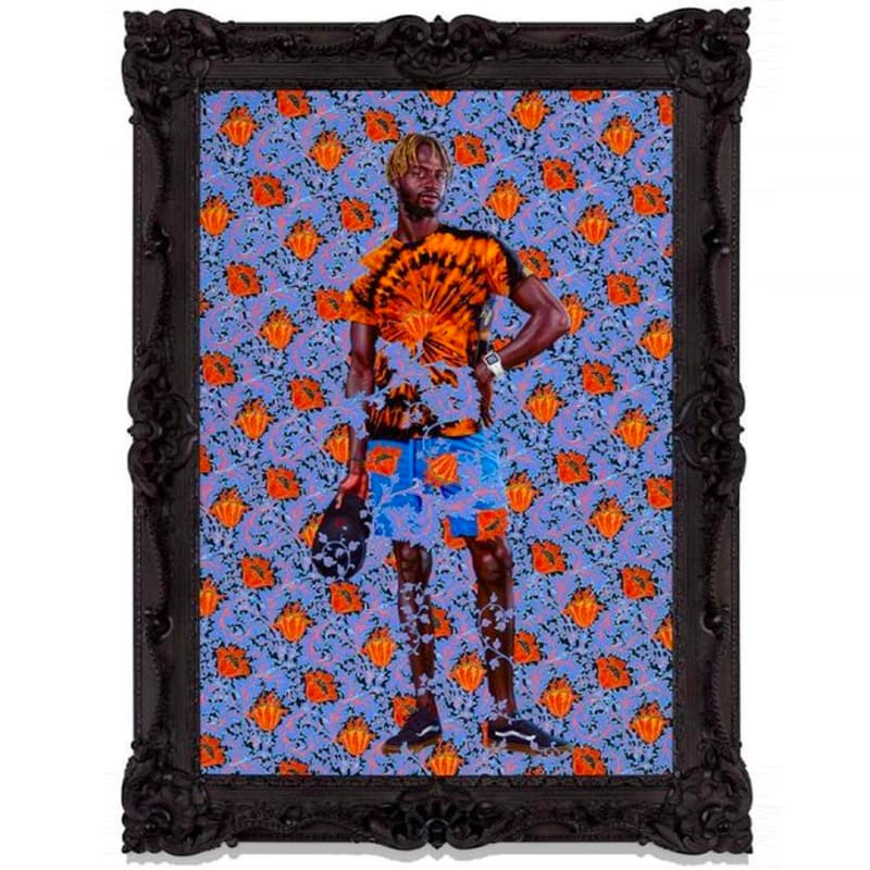 Kehinde Wiley — Portrait of a Young Man (2017)