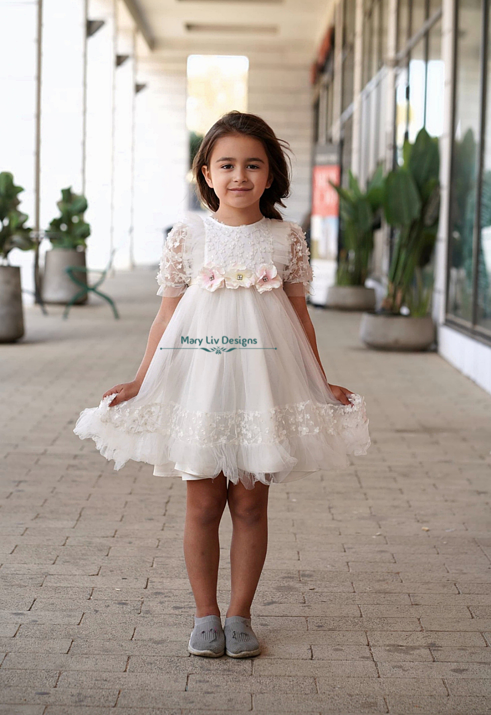 שמלה “Sabrina ". מרי ליב, מעצבת שמלות בתפירה אישית