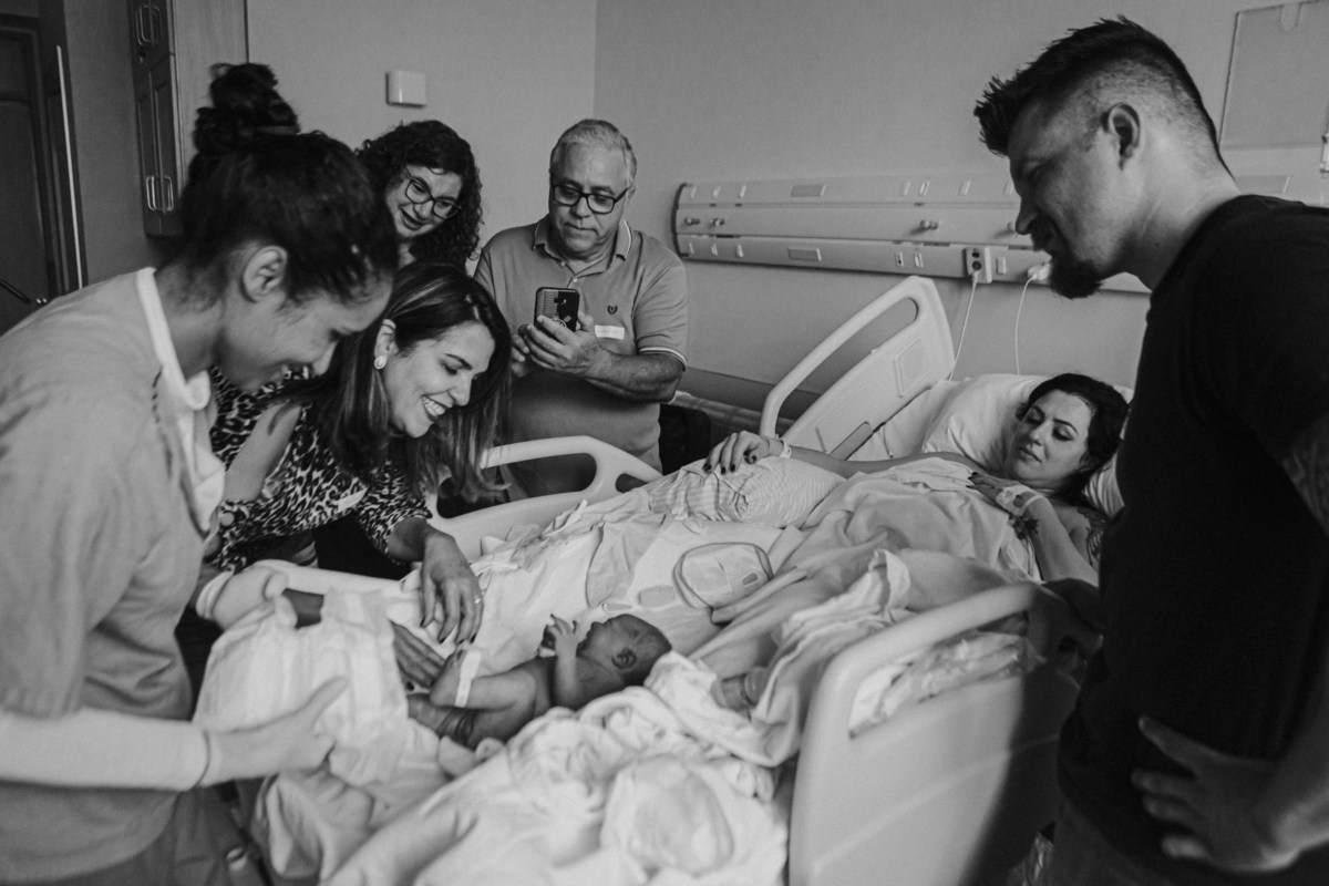 Parto da Beatriz - Claudia e Leandro. Fotógrafa de Eventos em São Paulo e Sorocaba Kika Damasceno
