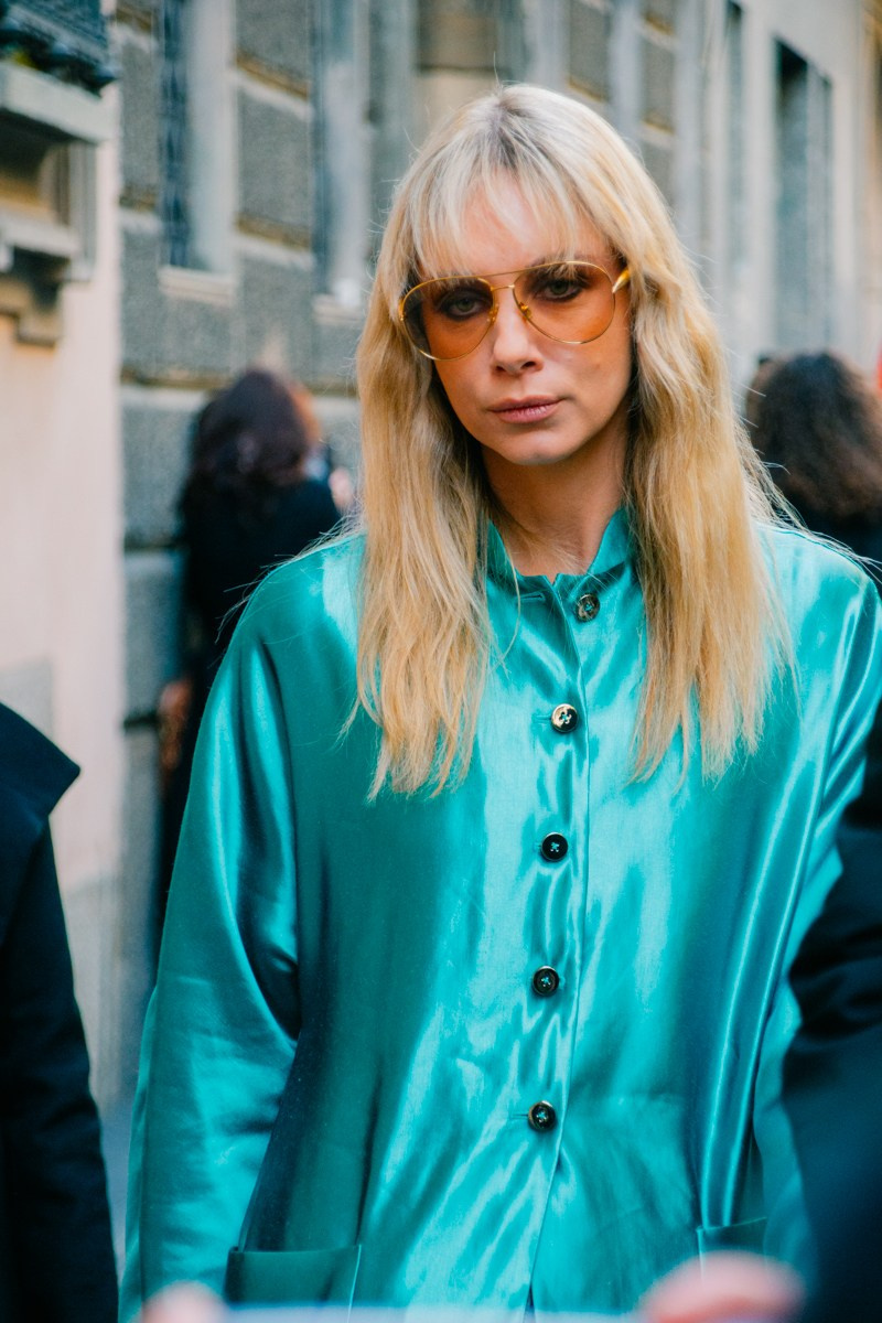 Street style in Milan. Milano Fashion Week