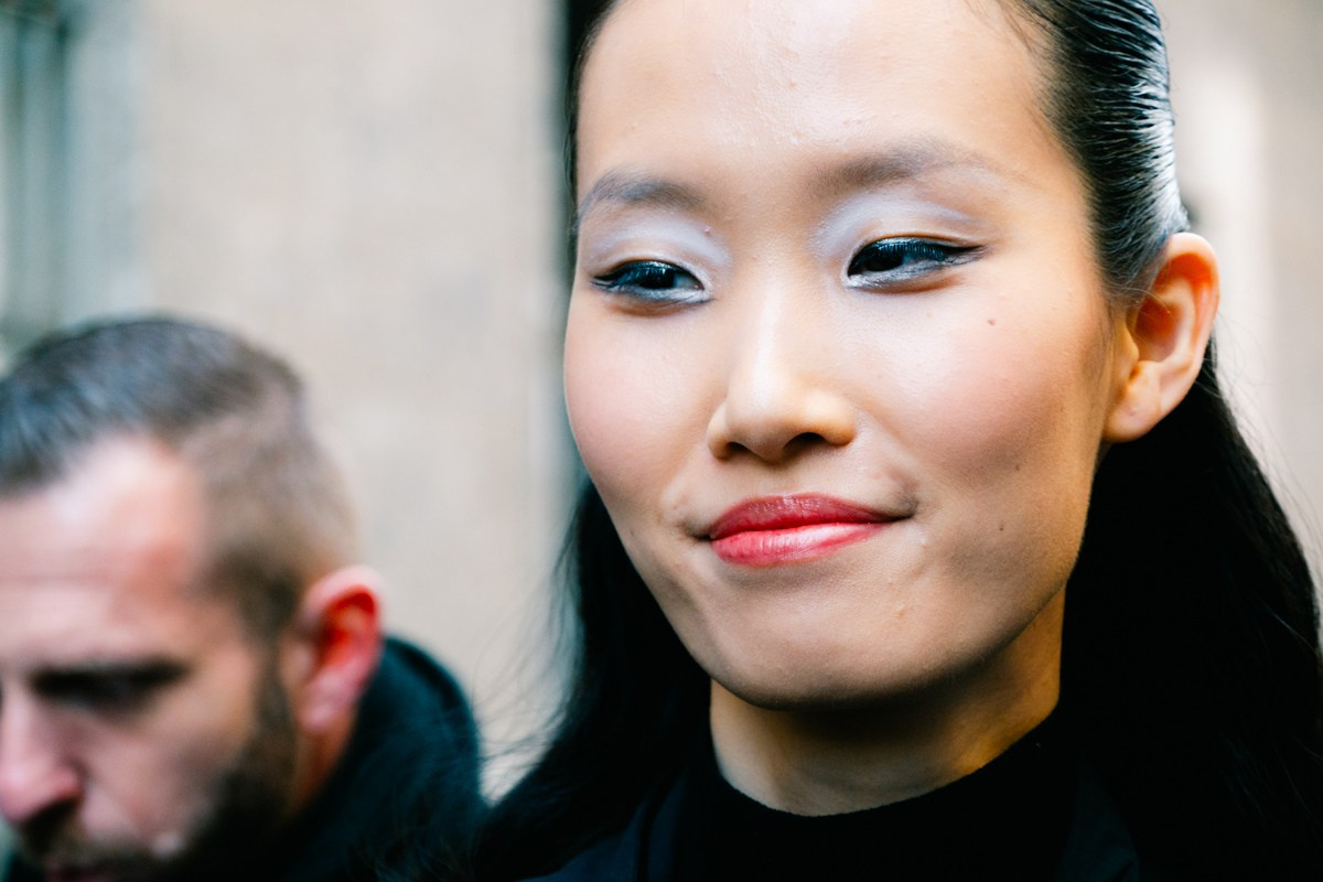 Street style in Milan. Milano Fashion Week