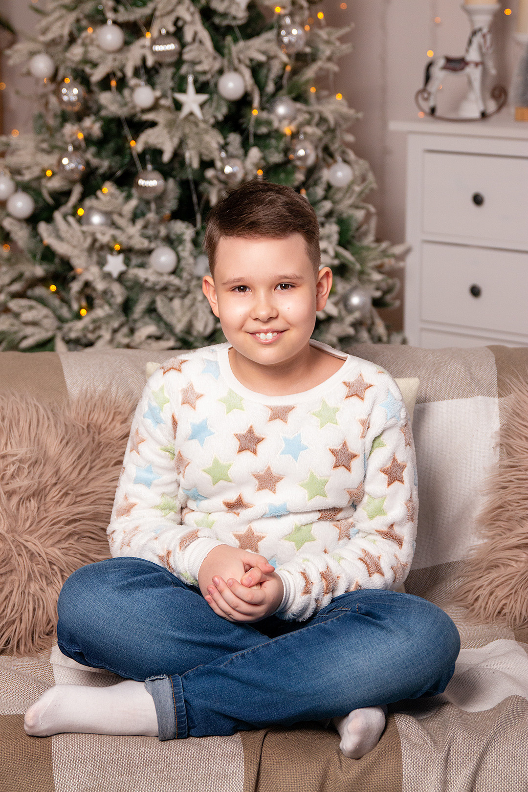 Семейная фотосессия в студии Клевер. Ляйсан, Александр и Елисей. Svetlana Vidru Fotograf aus Speyer und Germersheim