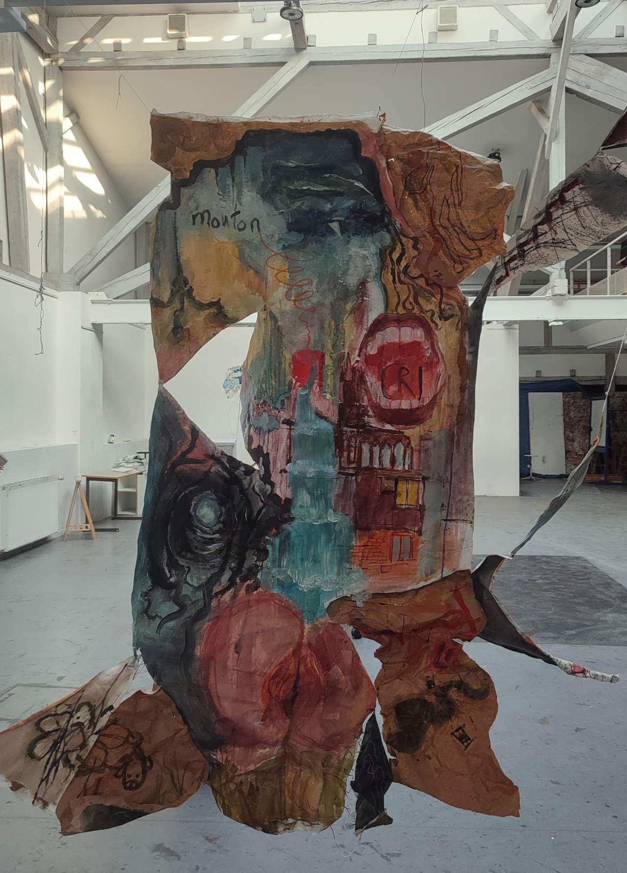 Abstraction. Angelina Sorokopud. Artist in Strasbourg