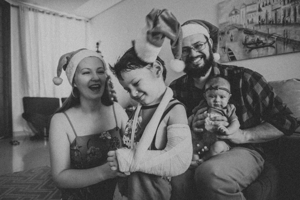 Ensaio de Natal - Família Silva Marcuz. Fotógrafa de Eventos em São Paulo e Sorocaba Kika Damasceno