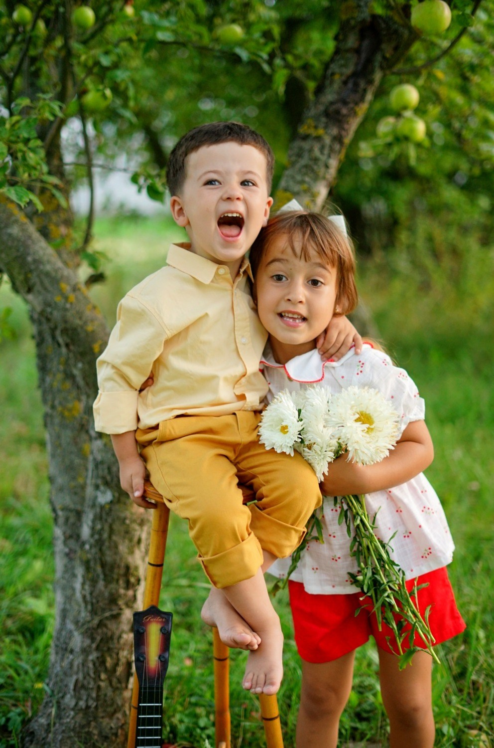 Micii exploratori. Photographer Anna Iurii