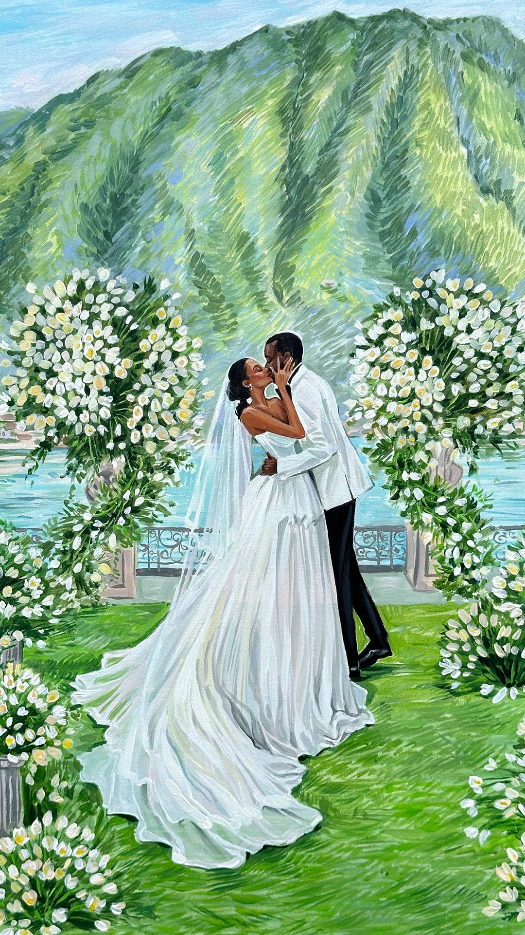 Ceremonial Painting. InnaIllustrator