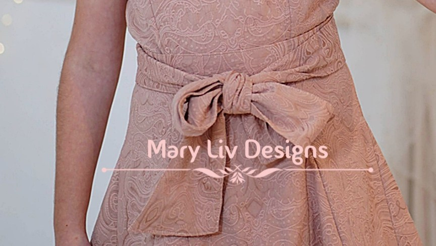 שמלה “Margaret ". מרי ליב, מעצבת שמלות בתפירה אישית