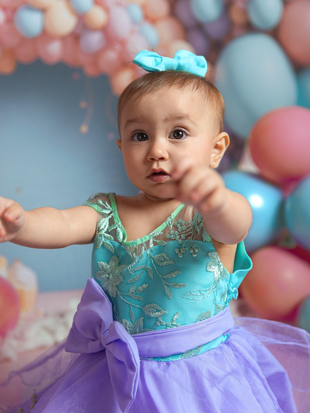Ensaio infantil em estudio
