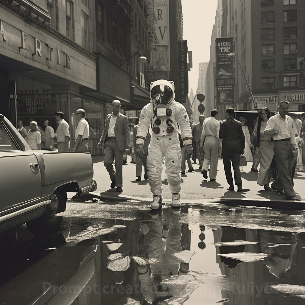 Welcome to New York 1950s (created in the program MIdjourney AI). Emin Kuliyev — Award-Winning Wedding Photojournalist NYC & USA | Best Wedding Photographer Known for Candid, Timeless Moments