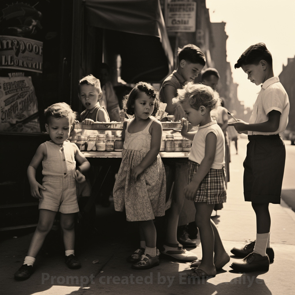 Welcome to New York 1950s (created in the program MIdjourney AI). Emin Kuliyev — Award-Winning Wedding Photojournalist NYC & USA | Best Wedding Photographer Known for Candid, Timeless Moments
