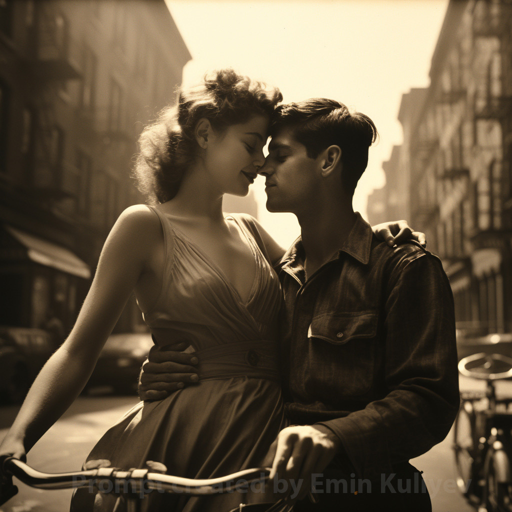 Welcome to New York 1950s (created in the program MIdjourney AI). Emin Kuliyev — Award-Winning Wedding Photojournalist NYC & USA | Best Wedding Photographer Known for Candid, Timeless Moments