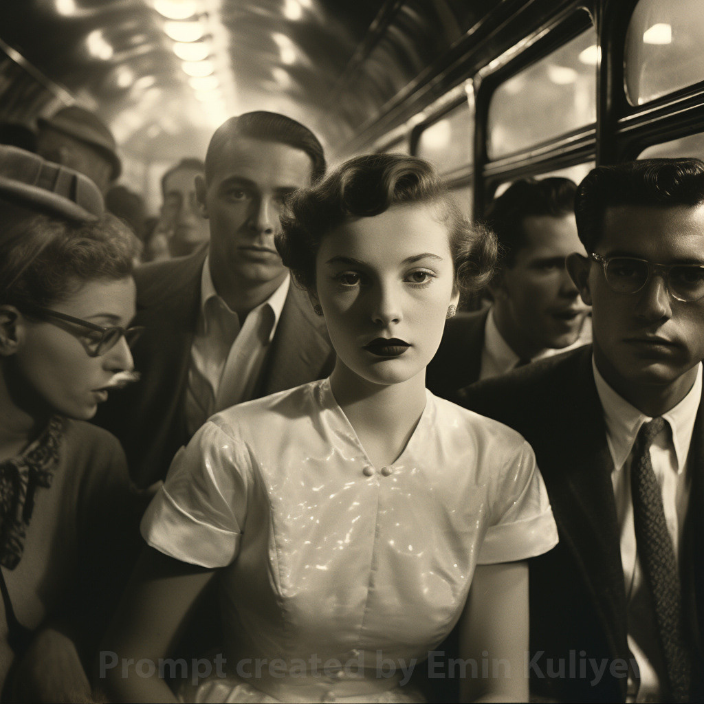 Welcome to New York 1950s (created in the program MIdjourney AI). Emin Kuliyev — Award-Winning Wedding Photojournalist NYC & USA | Best Wedding Photographer Known for Candid, Timeless Moments