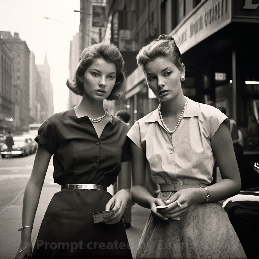 Welcome to New York 1950s (created in the program MIdjourney AI). Emin Kuliyev — Award-Winning Wedding Photojournalist NYC & USA | Best Wedding Photographer Known for Candid, Timeless Moments