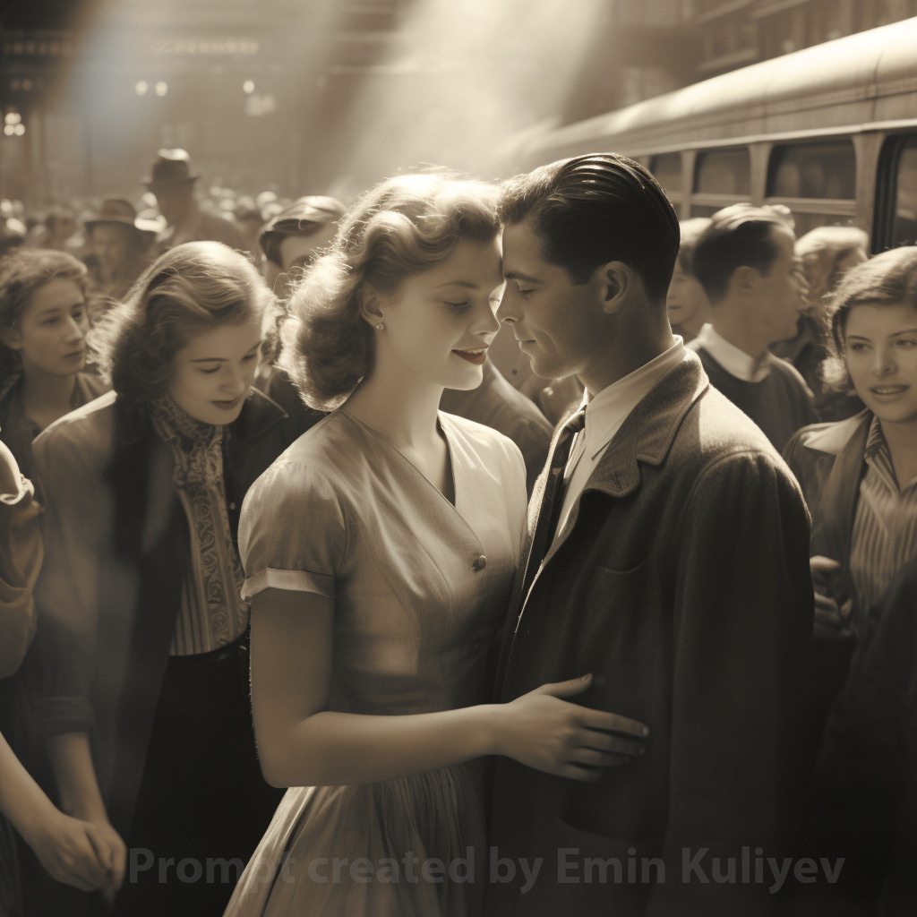 Welcome to New York 1950s (created in the program MIdjourney AI). Emin Kuliyev — Award-Winning Wedding Photojournalist NYC & USA | Best Wedding Photographer Known for Candid, Timeless Moments