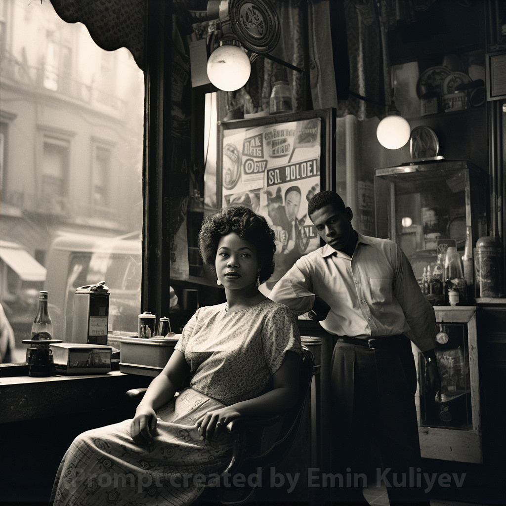 Welcome to New York 1950s (created in the program MIdjourney AI). Emin Kuliyev — Award-Winning Wedding Photojournalist NYC & USA | Best Wedding Photographer Known for Candid, Timeless Moments