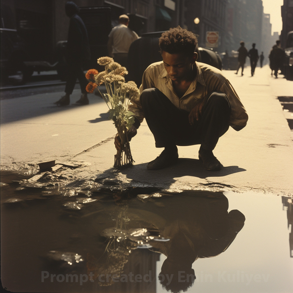 Welcome to New York 1950s (created in the program MIdjourney AI). Emin Kuliyev — Award-Winning Wedding Photojournalist NYC & USA | Best Wedding Photographer Known for Candid, Timeless Moments