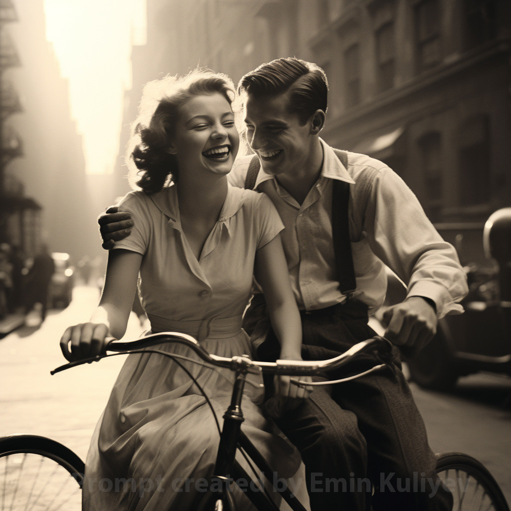 Welcome to New York 1950s (created in the program MIdjourney AI). Emin Kuliyev — Award-Winning Wedding Photojournalist NYC & USA | Best Wedding Photographer Known for Candid, Timeless Moments
