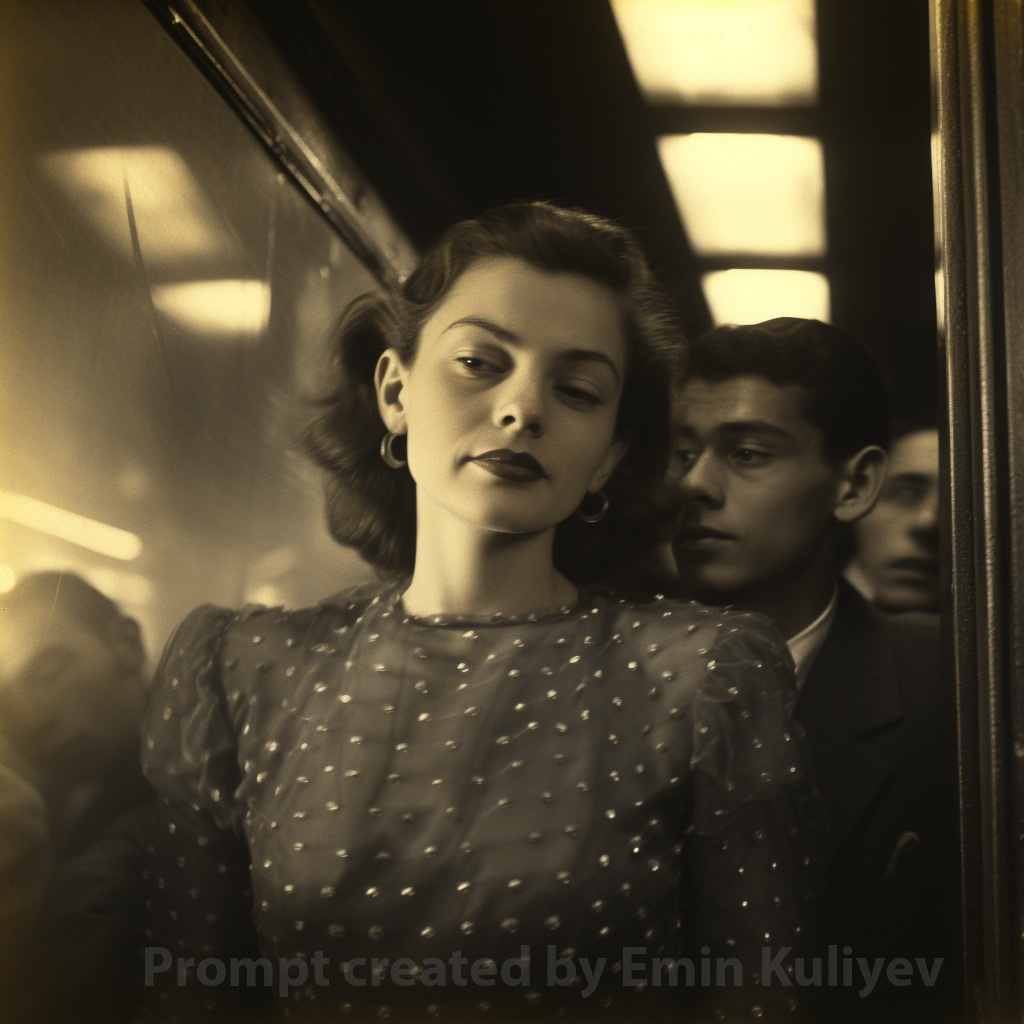 Welcome to New York 1950s (created in the program MIdjourney AI). Emin Kuliyev — Award-Winning Wedding Photojournalist NYC & USA | Best Wedding Photographer Known for Candid, Timeless Moments