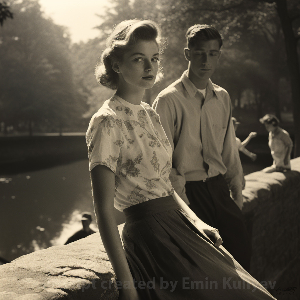 Welcome to New York 1950s (created in the program MIdjourney AI). Emin Kuliyev — Award-Winning Wedding Photojournalist NYC & USA | Best Wedding Photographer Known for Candid, Timeless Moments