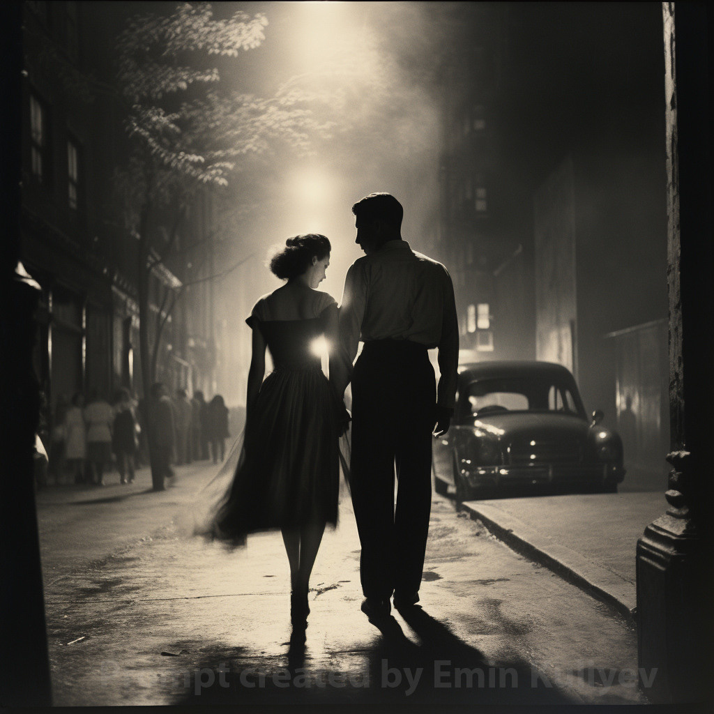 Welcome to New York 1950s (created in the program MIdjourney AI). Emin Kuliyev — Award-Winning Wedding Photojournalist NYC & USA | Best Wedding Photographer Known for Candid, Timeless Moments
