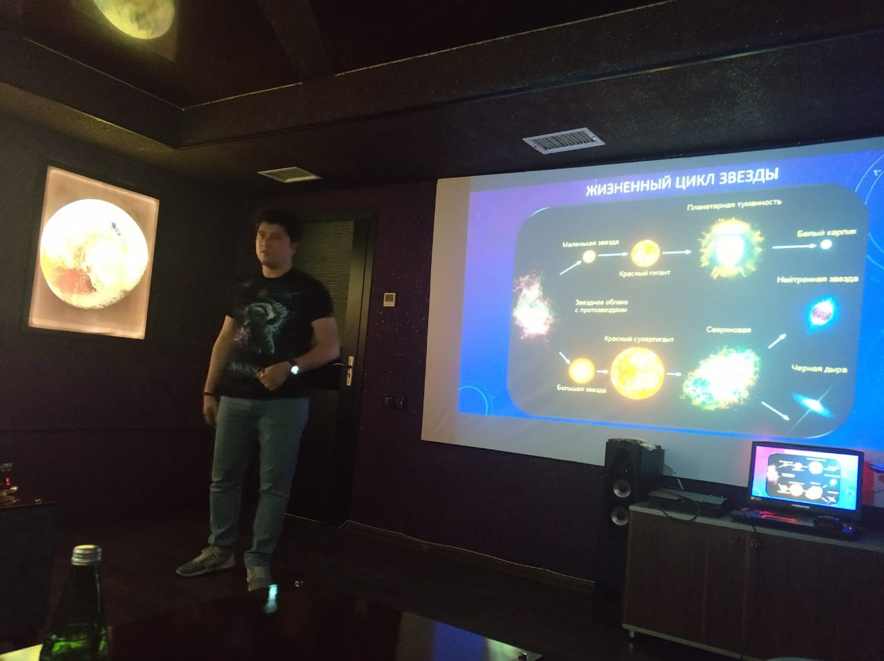 “Ulduzların həyat dövrü” miniseminar. Həvəskar Astronomlar Cəmiyyəti — Astronomy.az