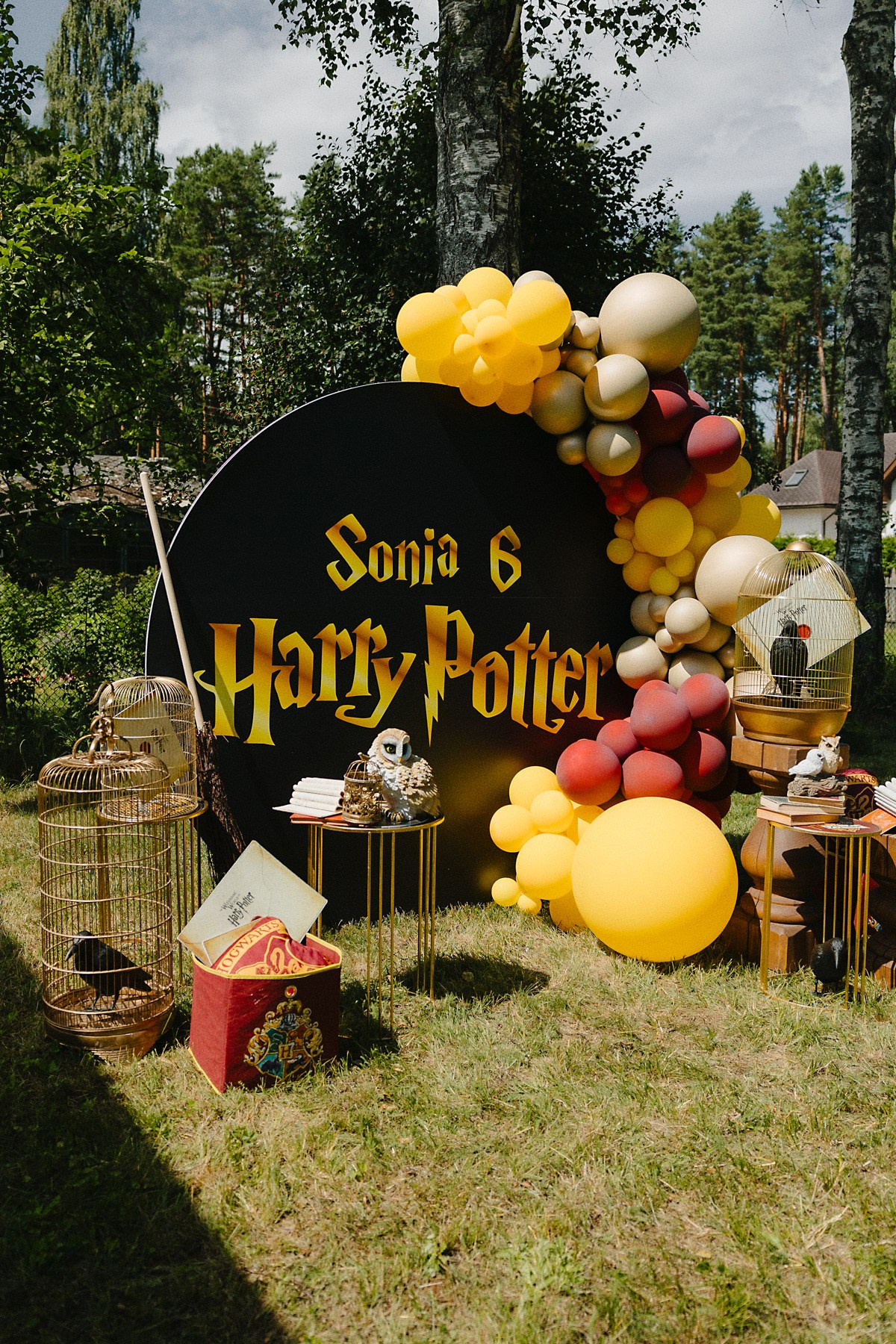 Репортажная съемка на детский день рождения в стиле Гарри Поттер. Евгений Тимофеев | Свадебный и контент-фотограф и видеограф в Риге