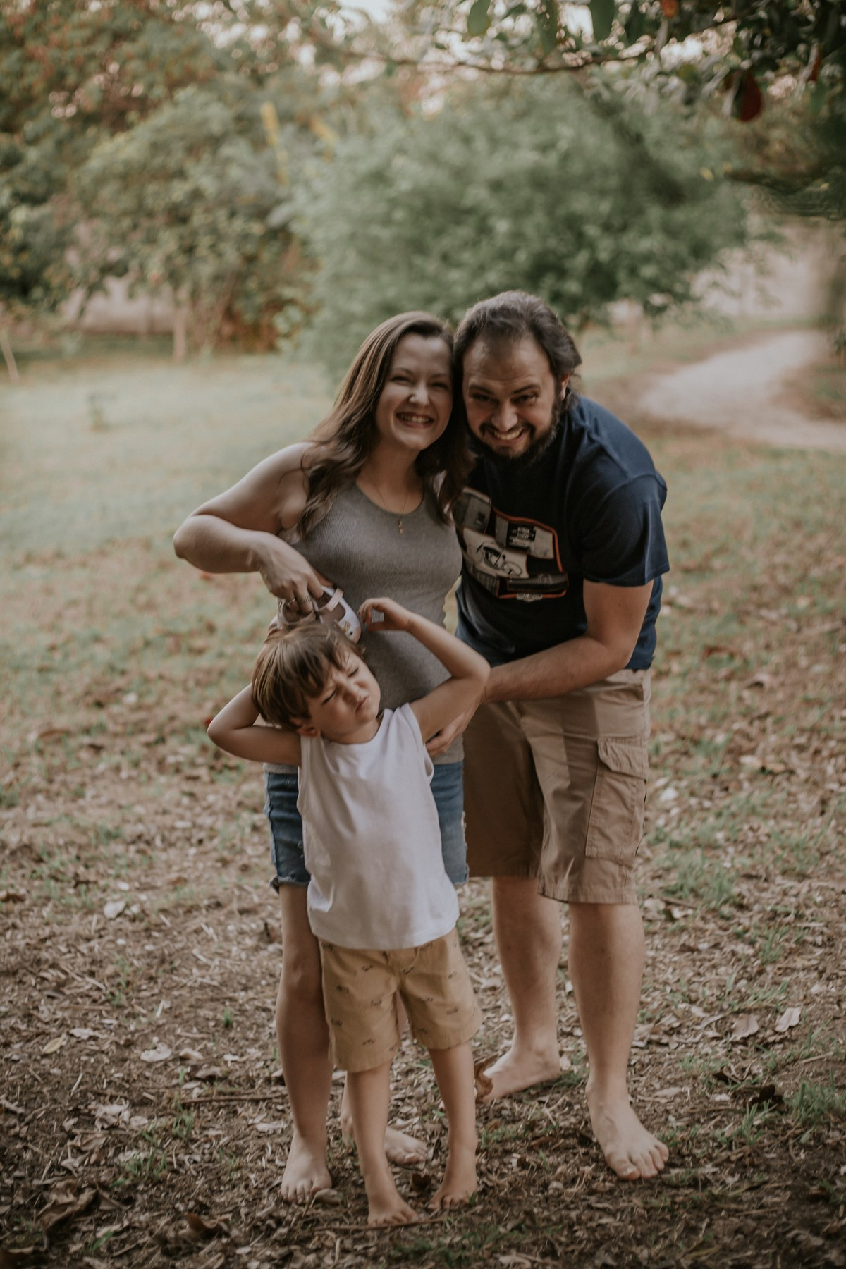 Luana, Victor e Theo a espera de Luísa. Fotógrafa de Eventos em São Paulo e Sorocaba Kika Damasceno