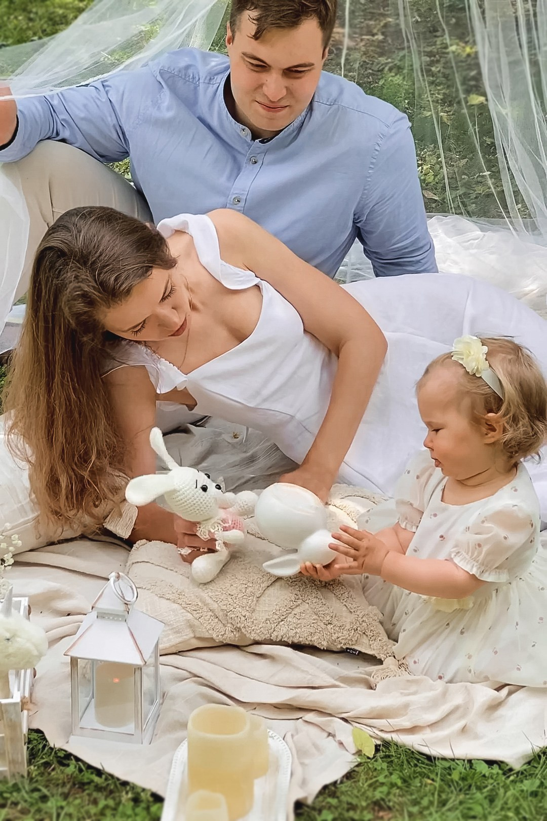 Emilia’s 1 year. Photograph in Bulgaria Katerina Zubkova