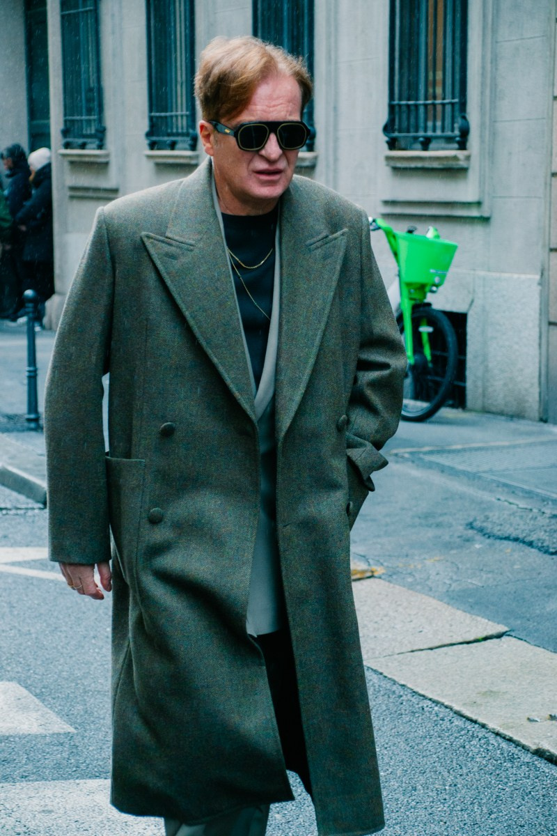 Street style in Milan. Milano Fashion Week