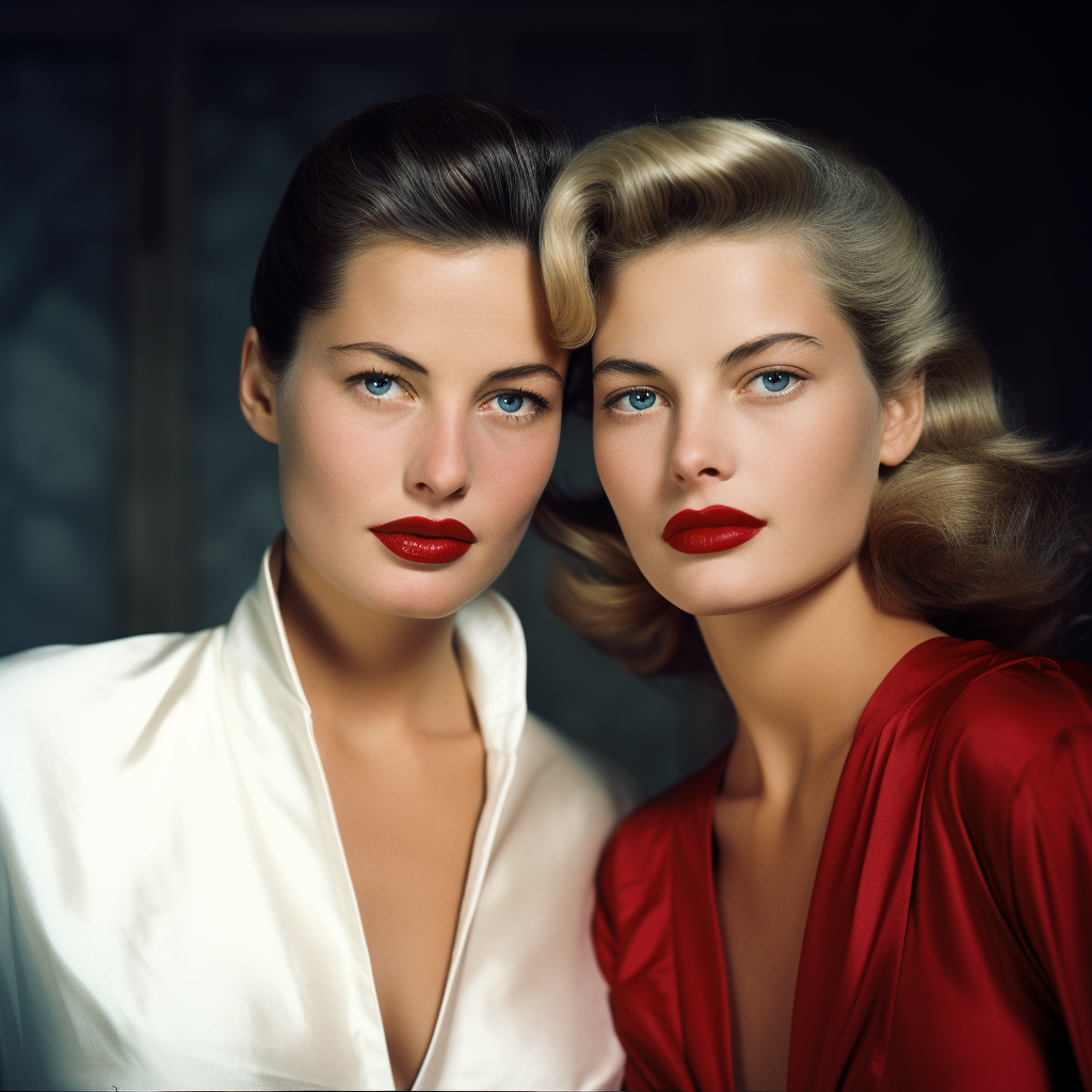 AI retro style women. Photographe à Strasbourg | Portraits, Studio, Enfants, Événements