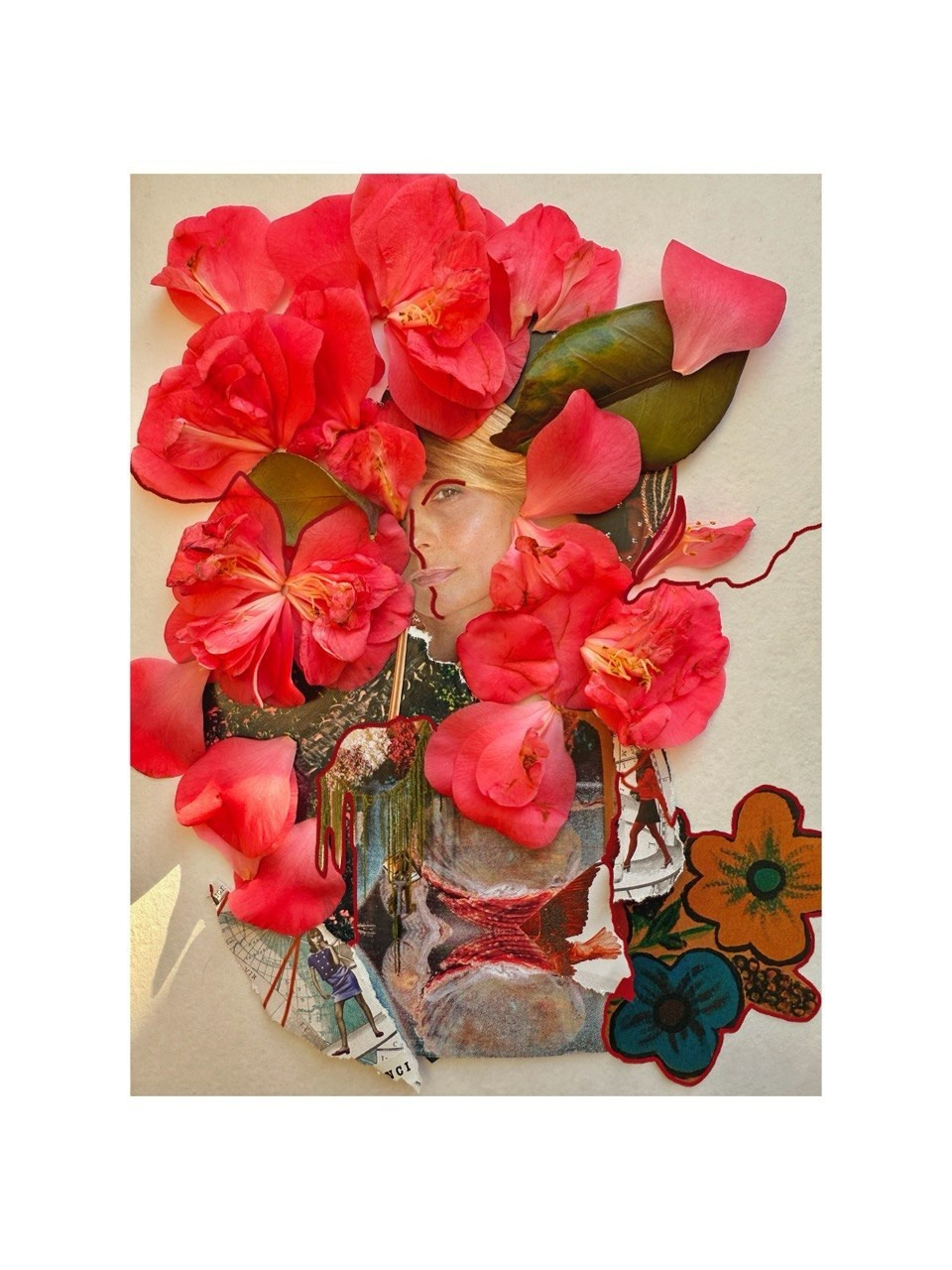 Analog collages. Photographer, photo artist Alena Novgorodtseva