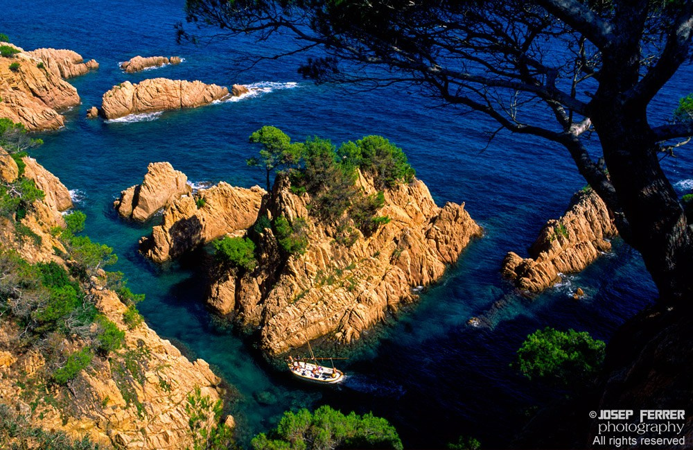 Sant Feliu de Guíxols coast, Costa Brava, Catalunya