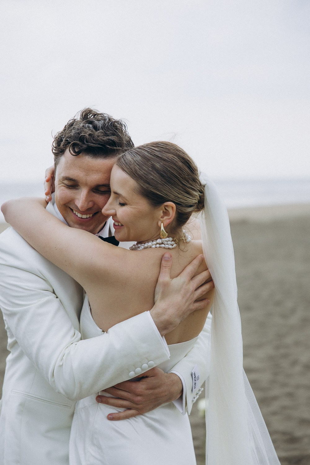 Hochzeit zu zweit am Meer Anastasia & Alex. Familien & Hochzeitfotografin Nadja Holzmann
