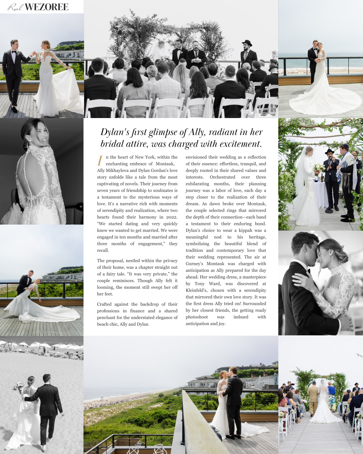 Ally and Dylan, Gurneys Resort, NY. Wedding Photo & Video